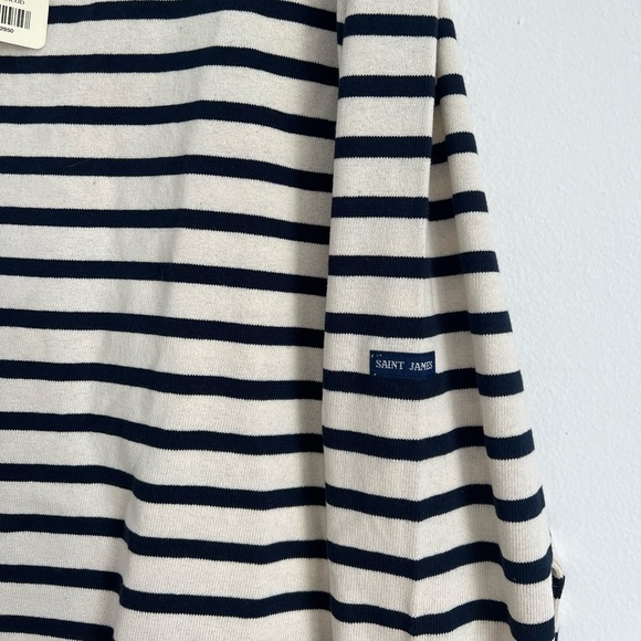 NWT SAINT JAMES meridien moderne navy sweater - Picture 2 of 9